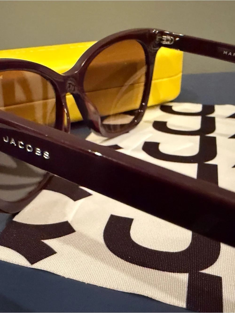 Marc Jacobs Purple Gradient Lens Sunglasses Brand New